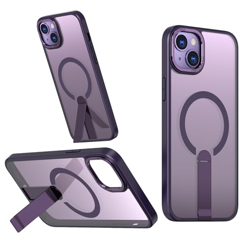 COTDINFOR Magnetische Handyhülle für iPhone 13 Pro Hülle mit Ständer Schutzhülle Fallschutz Dünn Hülle Stoßfeste Kratzfest Cover für iPhone 13 Pro Purple XYRD COTDINFOR Magnetische Handyhülle für iPhone 13 Pro Hülle mit Ständer Schutzhülle Fallschutz Dünn Hülle Stoßfeste Kratzfest Cover für iPhone 13 Pro Purple XYRD von COTDINFOR