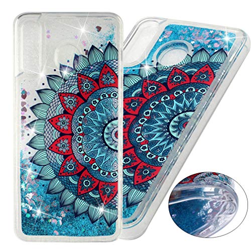 COTDINFOR Samsung Galaxy A40 Hülle Cute Glitzer Handyhülle Sparkle Bling Flüssigkeit Treibsand Schutzhülle Stoßfest Weich Silikon Etui für Samsung Galaxy A40 Half Mandala XYLS. COTDINFOR Samsung Galaxy A40 Hülle Cute Glitzer Handyhülle Sparkle Bling Flüssigkeit Treibsand Schutzhülle Stoßfest Weich Silikon Etui für Samsung Galaxy A40 Half Mandala XYLS. von COTDINFOR