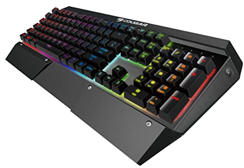 COUGAR Keyb. AttackX3 RGB Iron Grey Aluminium Cherry MX Silver Mechanical Switch RGB Backlight COUGAR Keyb. AttackX3 RGB Iron Grey Aluminium Cherry MX Silver Mechanical Switch RGB Backlight von COUGAR