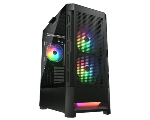 Cougar Airface RGB Mid Tower Black Case Cougar Airface RGB Mid Tower Black Case von COUGAR