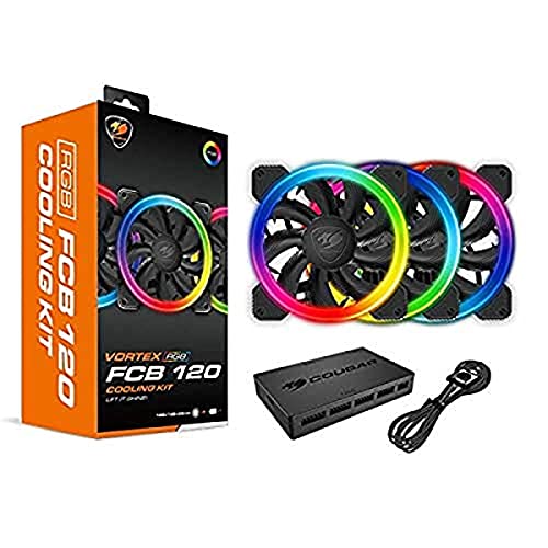 Cougar Gaming Kühlset FCB RGB 3 Lüfter + Gehäuse Core LED Cougar Gaming Kühlset FCB RGB 3 Lüfter + Gehäuse Core LED von COUGAR