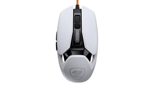 Cougar Gaming-Maus, kabelgebunden, Airblader Tournament (weiß) von Cougar