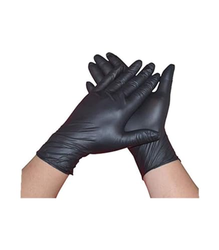 COVETRUS Latexhandschuh, puderfrei, L, Schwarz, 100U von COVETRUS