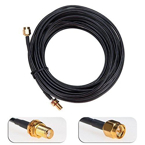 COVVY Antenna Extension Cable SMA Male to Female Connector (30ft) von COVVY