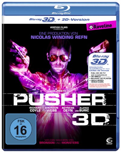 Pusher 3D (+ 2D-Version) [Blu-ray 3D] von COYLE RICHARD