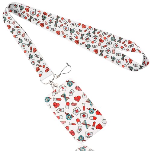 COYUN 1 Pcs Ausweishülle mit Band, Id Badge Holder Breakaway Lanyard für, Einziehbare Badge Reel, Abnehmbare Namensschild Clips, Hals Lanyard Strap, für Frauen, Krankenschwestern, Doktor COYUN 1 Pcs Ausweishülle mit Band, Id Badge Holder Breakaway Lanyard für, Einziehbare Badge Reel, Abnehmbare Namensschild Clips, Hals Lanyard Strap, für Frauen, Krankenschwestern, Doktor von COYUN
