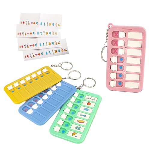 COZERI 4pcs Checklist Boards,To Do Liste für Kinder,Memo Checklist Boards mit Schlüsselanhänger,Wiederverwendbare Planer für Schule und Alltag,Fördert gute Gewohnheiten und effiziente Organisation COZERI 4pcs Checklist Boards,To Do Liste für Kinder,Memo Checklist Boards mit Schlüsselanhänger,Wiederverwendbare Planer für Schule und Alltag,Fördert gute Gewohnheiten und effiziente Organisation von COZERI