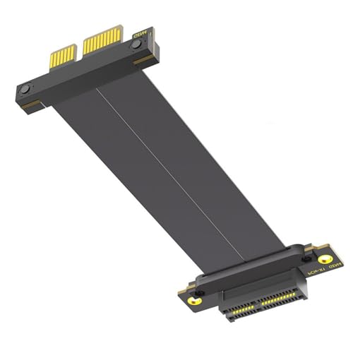 10 cm PCIE4.0 1 X Doppeltes 90-Grad Verlängerungskabel 10 cm Hohe Geschwindigkeit Für PC Erweiterung Und Verbindung 10 cm PCIE4.0 1 X Doppeltes 90-Grad Verlängerungskabel 10 cm Hohe Geschwindigkeit Für PC Erweiterung Und Verbindung von CPAOWEHF