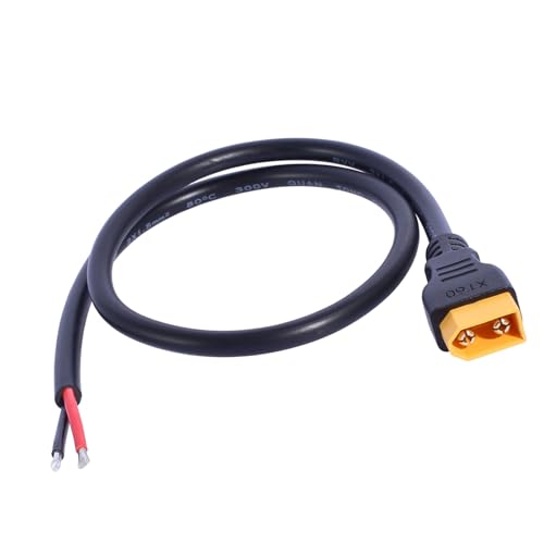 CPAOWEHF Hantelte XT60H Stecker Männchen Bis 2 Pin Anschlüsse 19 69 Zoll 14AWG Silikondraht Für RCS Modelle Und Drohnen CPAOWEHF Hantelte XT60H Stecker Männchen Bis 2 Pin Anschlüsse 19 69 Zoll 14AWG Silikondraht Für RCS Modelle Und Drohnen von CPAOWEHF