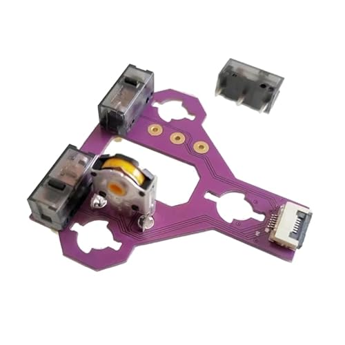 CPAOWEHF Maus Mainrboard Taste Tasten Board Taste MicroSwitch Roller Assembly für M8W Hot Swap Gaming Mouse Board von CPAOWEHF