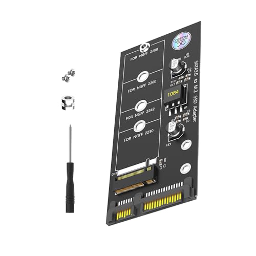 CPAOWEHF SATA3.0 Solid States Datentapter Adapter Solid States Festplatte Zu SATA3.0 Adapter Karten Sockel Gehäusekonverter Für PC Laptop Zubehör von CPAOWEHF
