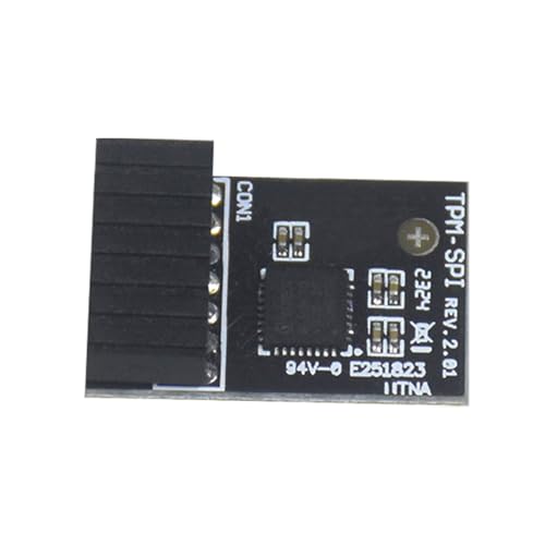 CPAOWEHF TPM Für Umfassende Digitale Safe Lösung TPM Sicherheitsmodul Für TPM SPI V Mainboards (vertikal) Zubehör von CPAOWEHF
