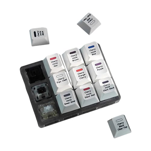 CPAOWEHF Tastatur Cherrys MX Switching Tester Cherrys MX Sampler Präzises Druckgefühl ABS Basis Zubehör Für Tastatur Enthusiasten von CPAOWEHF