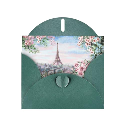 Bedruckte Blanko-Grußkarten mit dunkelgrünen Umschlägen, für alle Anlässe, Geburtstage, Dankeschön, Geschenke, Hochzeiten usw. Bedruckte Blanko-Grußkarten mit dunkelgrünen Umschlägen, für alle Anlässe, Geburtstage, Dankeschön, Geschenke, Hochzeiten usw. von CPEOWZL