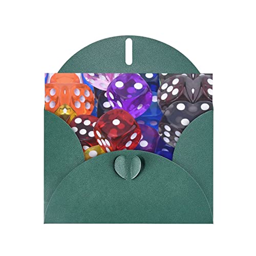 Bedruckte Blanko-Grußkarten mit dunkelgrünen Umschlägen, für alle Anlässe, Geburtstage, Dankeschön, Geschenke, Hochzeiten usw. von CPEOWZL