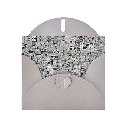 Bedruckte Blanko-Grußkarten mit grauen Umschlägen, für alle Anlässe, Geburtstage, Dankeschön, Geschenke, Hochzeiten usw. Bedruckte Blanko-Grußkarten mit grauen Umschlägen, für alle Anlässe, Geburtstage, Dankeschön, Geschenke, Hochzeiten usw. von CPEOWZL