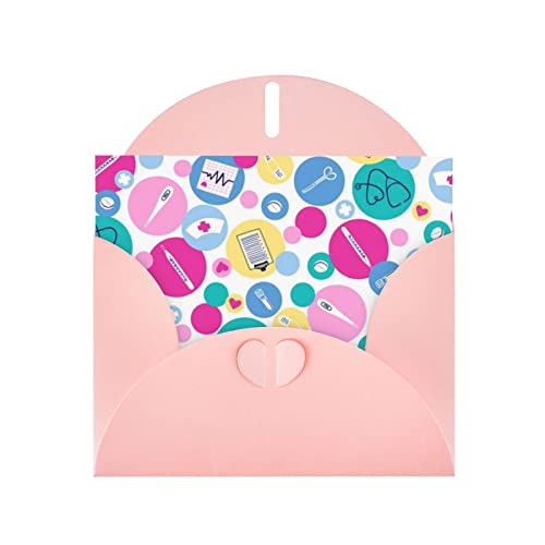 Bedruckte Blanko-Grußkarten mit rosa Umschlägen für alle Anlässe, Geburtstage, Dankeschön, Geschenke, Hochzeiten usw. von CPEOWZL
