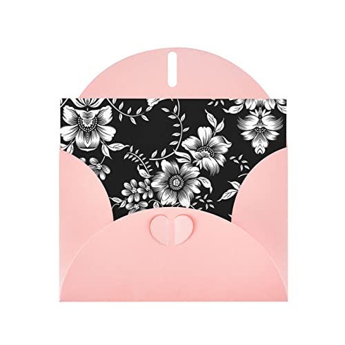 Bedruckte Blanko-Grußkarten mit rosa Umschlägen für alle Anlässe, Geburtstage, Dankeschön, Geschenke, Hochzeiten usw. von CPEOWZL