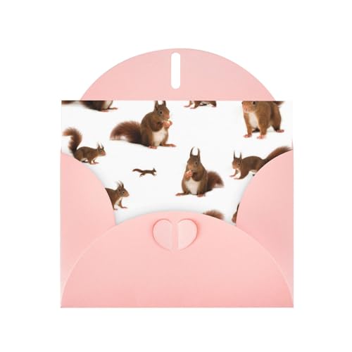Bedruckte Blanko-Grußkarten mit rosa Umschlägen für alle Anlässe, Geburtstage, Dankeschön, Geschenke, Hochzeiten usw. von CPEOWZL