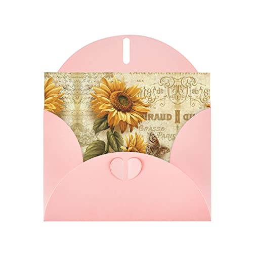 Bedruckte Blanko-Grußkarten mit rosa Umschlägen für alle Anlässe, Geburtstage, Dankeschön, Geschenke, Hochzeiten usw. von CPEOWZL