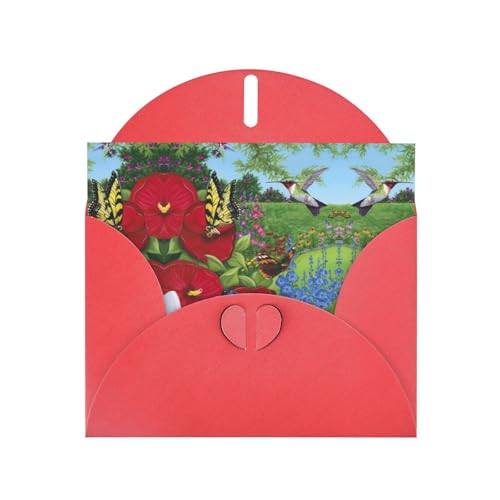 Bedruckte Blanko-Grußkarten mit roten Umschlägen, für alle Anlässe, Geburtstage, Dankeschön, Geschenke, Hochzeiten usw. Bedruckte Blanko-Grußkarten mit roten Umschlägen, für alle Anlässe, Geburtstage, Dankeschön, Geschenke, Hochzeiten usw. von CPEOWZL