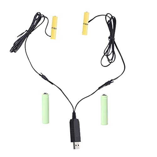 110 cm 1 bis 2 Batterien, USB-betrieben für Zahnbürste, Spielzeug, Taschenlampe, Uhr, Weihnachts-Licht 110 cm 1 bis 2 Batterien, USB-betrieben für Zahnbürste, Spielzeug, Taschenlampe, Uhr, Weihnachts-Licht von CQEAZ
