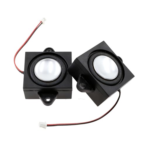 2 Stück 4 Ohm 5 Watt 4 Ohm 5 W Loundspeaker 2-polige Klemmen für kleine elektronische Projekte 2 Stück 4 Ohm 5 Watt 4 Ohm 5 W Loundspeaker 2-polige Klemmen für kleine elektronische Projekte von CQEAZ