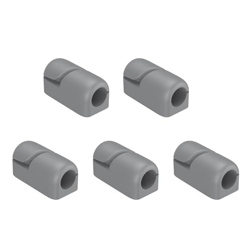 CQEAZ 5 x Drahthalter, Kabelführung, Kabelhalter, für den Außenbereich, starker Kabelclip für Wand, Schreibtisch, Weihnachtsbeleuchtung, Kabel-Organizer von CQEAZ