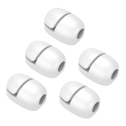 CQEAZ 5 x Drahthalter, Kabelführung, Kabelhalter, für den Außenbereich, starker Kabelclip für Wand, Schreibtisch, Weihnachtsbeleuchtung, Kabel-Organizer CQEAZ 5 x Drahthalter, Kabelführung, Kabelhalter, für den Außenbereich, starker Kabelclip für Wand, Schreibtisch, Weihnachtsbeleuchtung, Kabel-Organizer von CQEAZ
