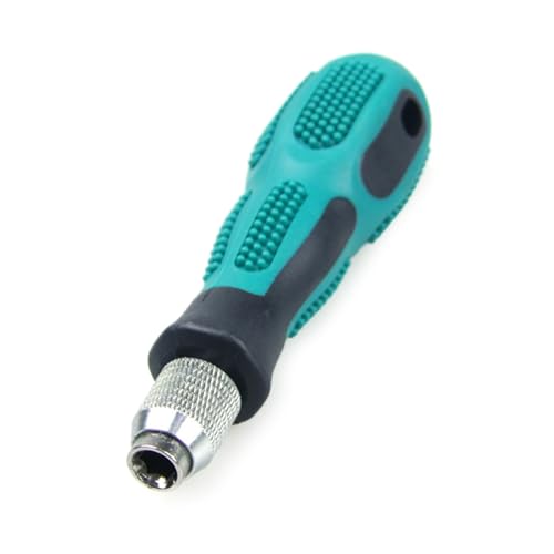 CQEAZ Bequemer 1/4-Zoll-Schraubendreher-Griff, rutschfest, fest, lang, kurz, Schraubendreher-Bit-Ersatzhalter, geeignet für Elektriker CQEAZ Bequemer 1/4-Zoll-Schraubendreher-Griff, rutschfest, fest, lang, kurz, Schraubendreher-Bit-Ersatzhalter, geeignet für Elektriker von CQEAZ