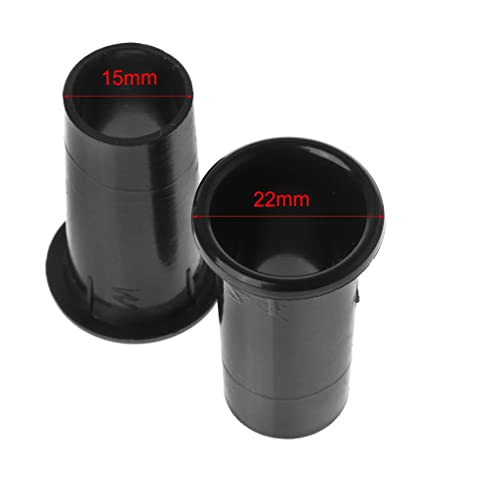 CQEAZ Black Bass Air Ports Cabinet Port Tubes Port Tube 18 x 37 mm Air-Lautsprecher Subwoofer HiFi-Zubehör von CQEAZ