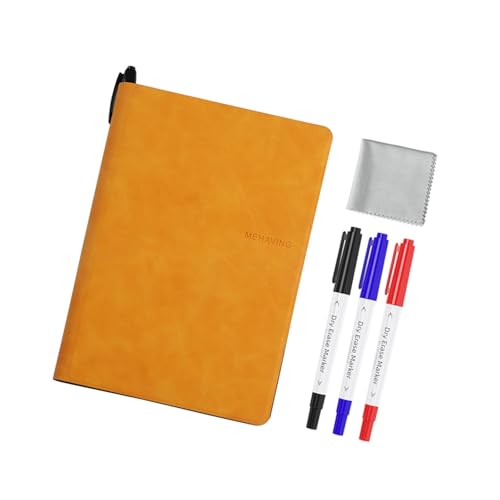 CQEAZ Doppelseitiges magnetisches Whiteboard-Notizbuch mit löschbarem Marker, tragbare Schreibtafel für Büro, Meeting, Schreiben, Zeichnen, löschbares Notizbuch CQEAZ Doppelseitiges magnetisches Whiteboard-Notizbuch mit löschbarem Marker, tragbare Schreibtafel für Büro, Meeting, Schreiben, Zeichnen, löschbares Notizbuch von CQEAZ