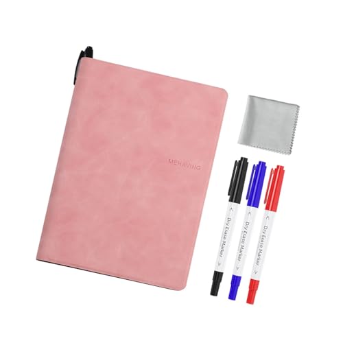 CQEAZ Doppelseitiges magnetisches Whiteboard-Notizbuch mit löschbarem Marker, tragbare Schreibtafel für Büro, Meeting, Schreiben, Zeichnen, löschbares Notizbuch CQEAZ Doppelseitiges magnetisches Whiteboard-Notizbuch mit löschbarem Marker, tragbare Schreibtafel für Büro, Meeting, Schreiben, Zeichnen, löschbares Notizbuch von CQEAZ