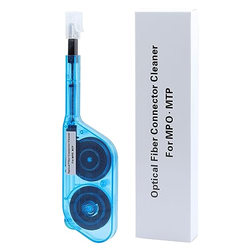 CQEAZ Glasfaser-Steckverbinderreiniger für MPO/MTP-Stecker, tragbarer One-Key-Reinigungs-Faser-Reinigungsstift für MPO-Stecker CQEAZ Glasfaser-Steckverbinderreiniger für MPO/MTP-Stecker, tragbarer One-Key-Reinigungs-Faser-Reinigungsstift für MPO-Stecker von CQEAZ