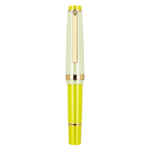 CQEAZ Kleiner kurzer Füllfederhalter für Studenten, Damen, Herren, Kunst, Handschrift, Taschenfüllfederhalter, passend für 2,6-mm-Patronen (nicht im Lieferumfang enthalten) von CQEAZ
