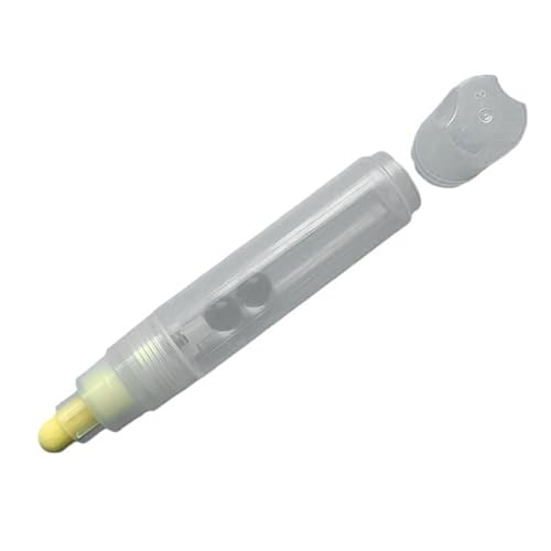 CQEAZ Leere Stifte, 10 mm, flacher oder runder Kopf, nachfüllbar, Acryl, leerer Marker, leerer Farbstift für Künstler, Studenten, Zeichnen, Schreiben, leerer Marker CQEAZ Leere Stifte, 10 mm, flacher oder runder Kopf, nachfüllbar, Acryl, leerer Marker, leerer Farbstift für Künstler, Studenten, Zeichnen, Schreiben, leerer Marker von CQEAZ