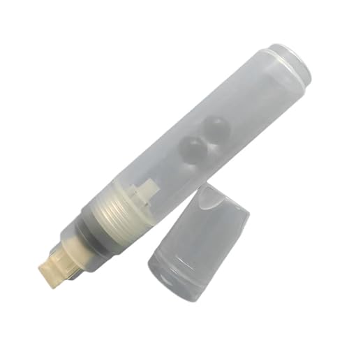 CQEAZ Leere Stifte, 10 mm, flacher oder runder Kopf, nachfüllbar, Acryl, leerer Marker, leerer Farbstift für Künstler, Studenten, Zeichnen, Schreiben, leerer Marker CQEAZ Leere Stifte, 10 mm, flacher oder runder Kopf, nachfüllbar, Acryl, leerer Marker, leerer Farbstift für Künstler, Studenten, Zeichnen, Schreiben, leerer Marker von CQEAZ