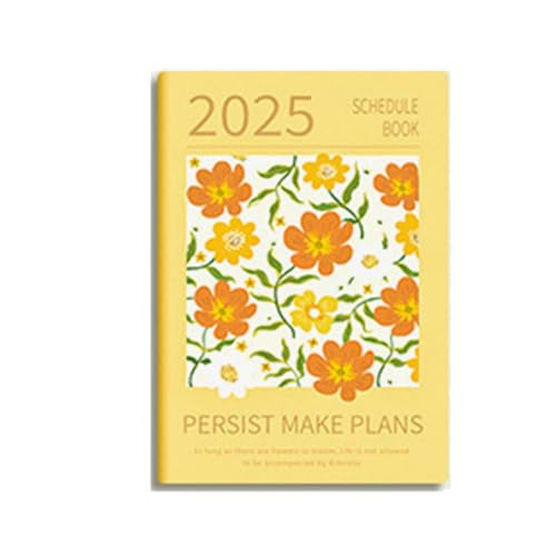 CQEAZ Terminplaner 2025, Notizbuch, Wochen- und Tagesplaner, Journaling-Notizbücher, Effizienz-Notizblöcke von CQEAZ