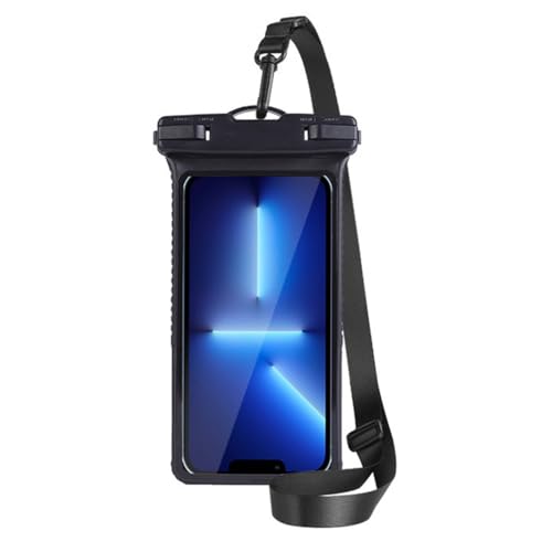 CQEAZ Wasserdichte Handyhülle, berührungsempfindliche Halterung für Handy 16, 15, 14, 13 und mehr, IPX8, Dry Bag, Beach Essential, optionale Farbe, wasserdichte Hülle, Schwarz CQEAZ Wasserdichte Handyhülle, berührungsempfindliche Halterung für Handy 16, 15, 14, 13 und mehr, IPX8, Dry Bag, Beach Essential, optionale Farbe, wasserdichte Hülle, Schwarz von CQEAZ