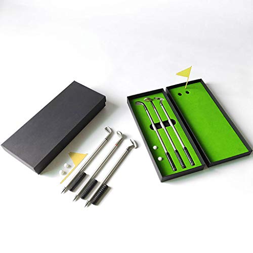 Premium Putter-Stift-Set für kreatives Schreiben, Kugelschreiber, simulierter Kurs, Metall, schönes G Premium Putter-Stift-Set für kreatives Schreiben, Kugelschreiber, simulierter Kurs, Metall, schönes G von CQEAZ