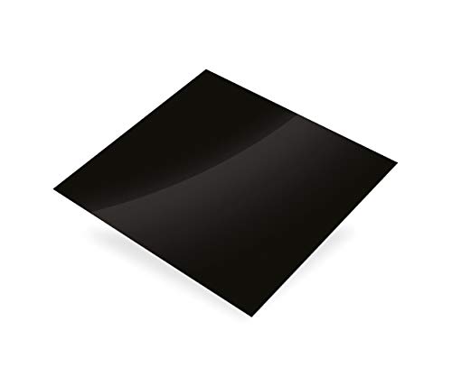 Alublech schwarz lackiert 500 x 250 x 1 mm Alublech schwarz lackiert 500 x 250 x 1 mm von CQFD