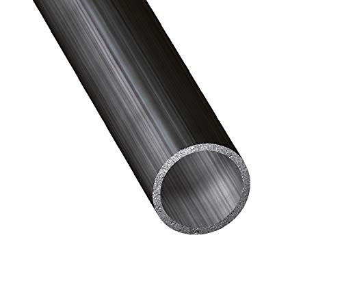 CQFD 1 Meter Kaltprofil Stahlrohr Rundrohr 14 x 1 mm Schwarz Legierter Stahl von CQFD