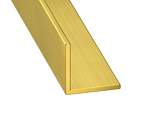 CQFD Messing Winkelblock 15 x 15 x 1,5 mm 1 m von CQFD