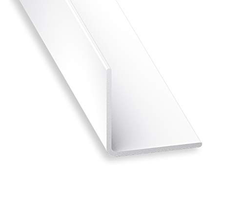 Eckwinkel, PVC, Grau, Aluminium, 30 x 30 – 2 m von CQFD