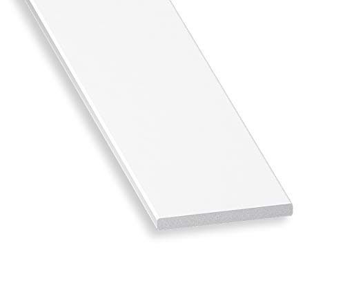 Eckwinkel, PVC, Weiß, 40 x 40 – 2 m von CQFD