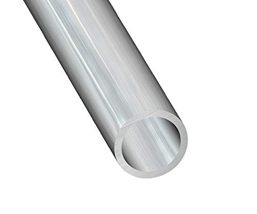 Rundrohr aus Aluminium, roh, 10 x 1 mm, 1 m von CQFD