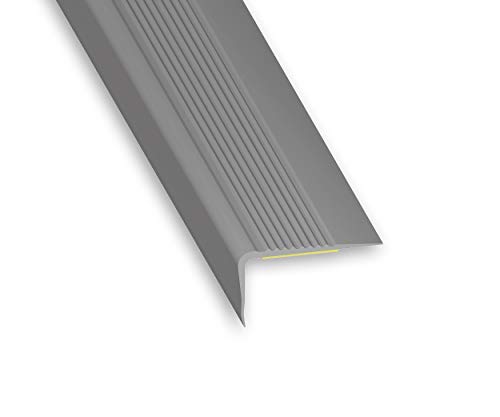 Stufenkopf, 100% PVC, dunkelgrau, 65 mm x 1,70 m von CQFD