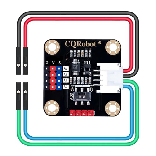 CQRobot Ocean: ADS1115 16-Bit Sensor Analoges Signal und Digitales Signalerfassungs- oder -umwandlungs ADC Modul. 3,3 V bis 5 V, I2C-Schnittstelle, Kompatibel mit Arduino, Raspberry Pi usw. von CQRobot