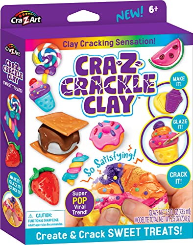 CRAZART - Crackle Clay - Sweet Treats (25073) von CRA-Z-ART