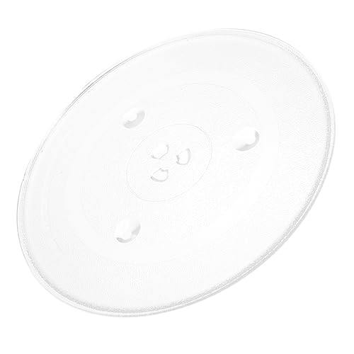 CRAFTHROU Ersatz Mikrowellenplatte Transparente Mikrowellenschüssel Mikrowellenteil Glas Ersatz Mikrowellentablett von CRAFTHROU